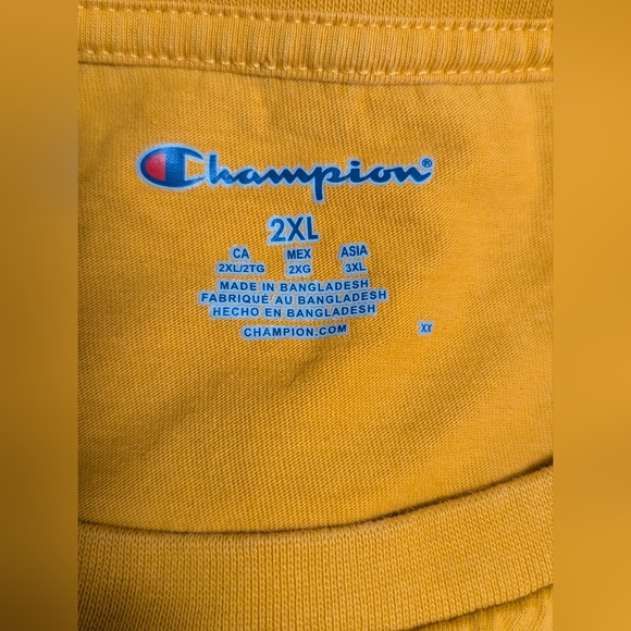 Men's Champion University of Tennessee Volunteers Vols Sporty T-Shirt Size 2XL - Picture 3 of 7